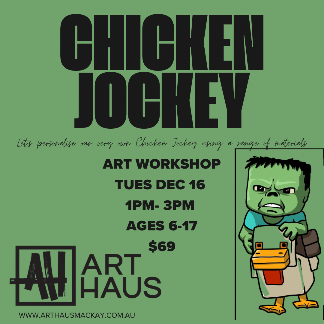 CHICKEN JOCKEY XMAS HOLIDAY W’SHOP