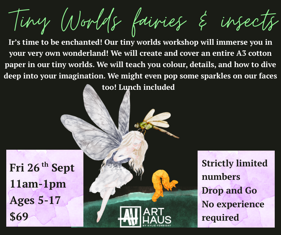 TINY WORLDS SCHOOL HOLIDAY W’SHOP