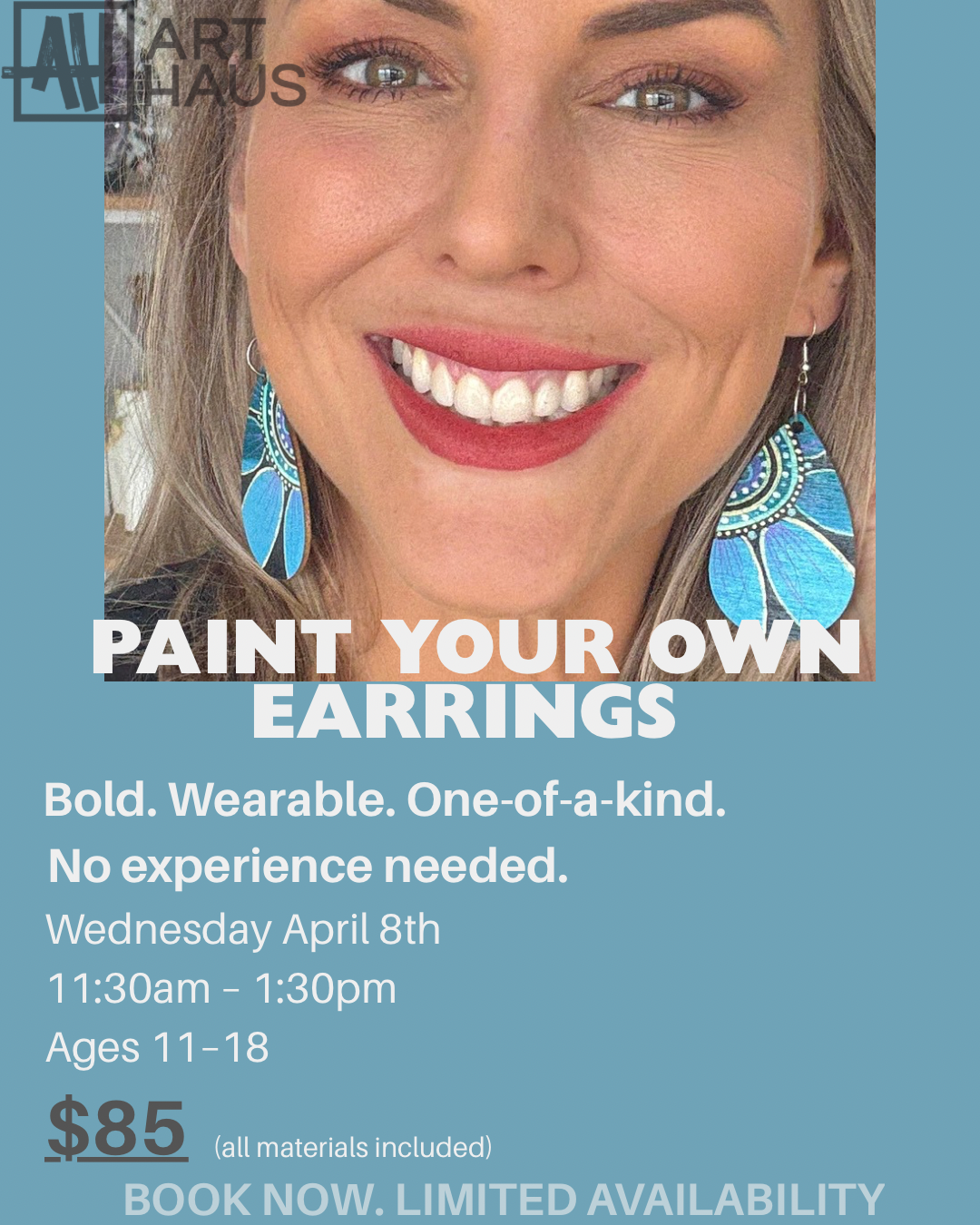 PAINT YOUR OWN EARRINGS