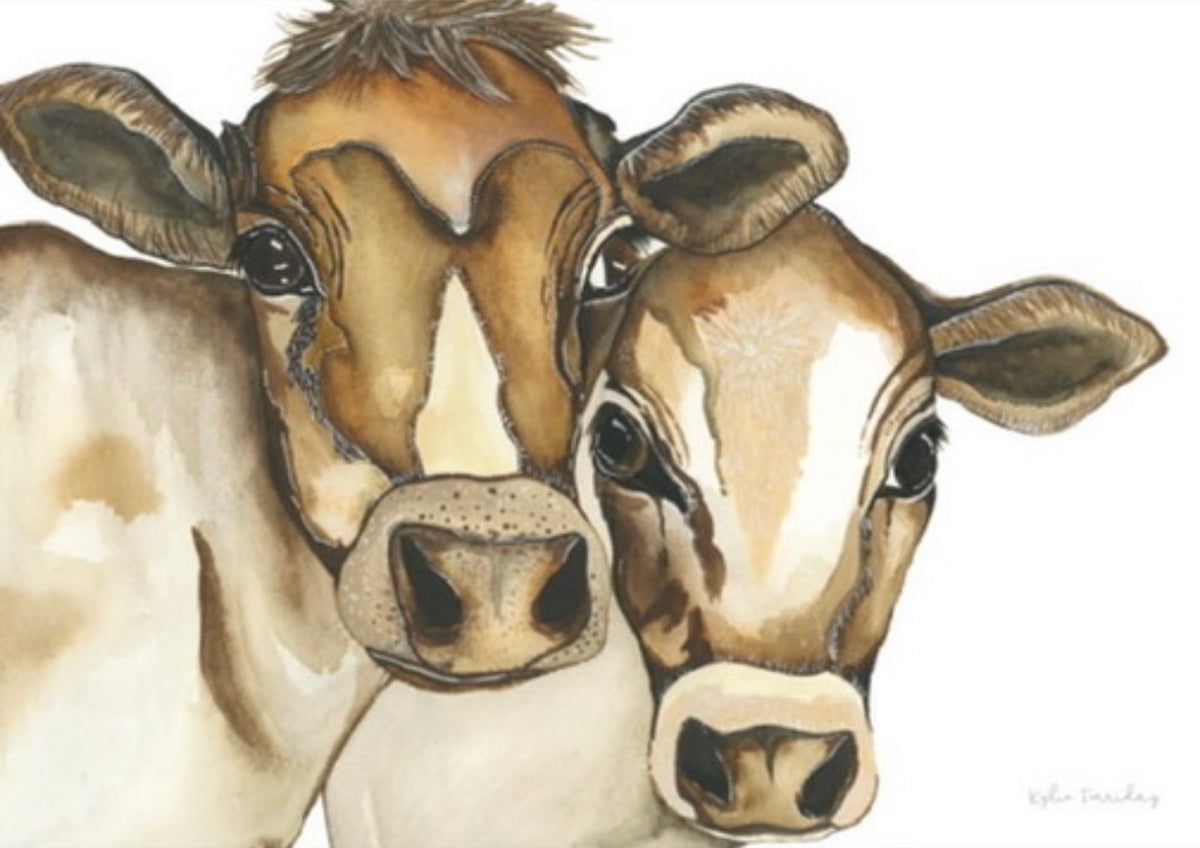 COWS AND CANE