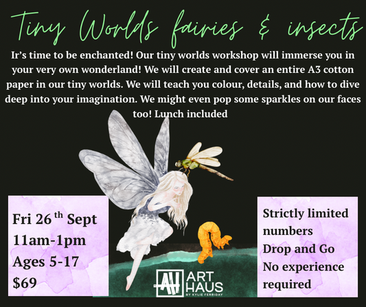 TINY WORLDS SCHOOL HOLIDAY W’SHOP